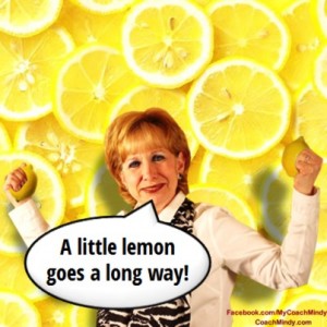 A little lemon goes a long way