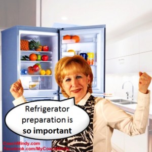 Refrigerator preparation is so important