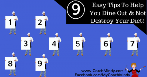 9 Easy Tips To Help You Dine Out And Not Destroy Your Diet