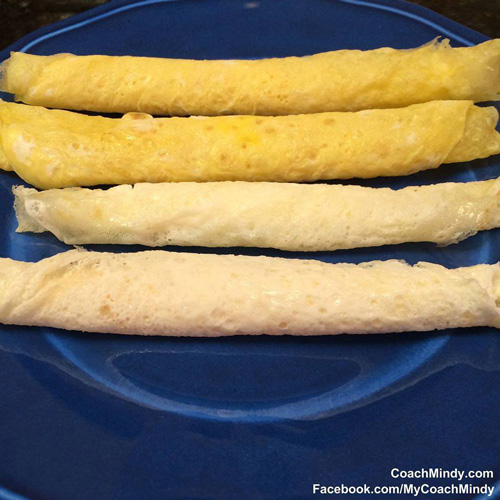 rolled crepes