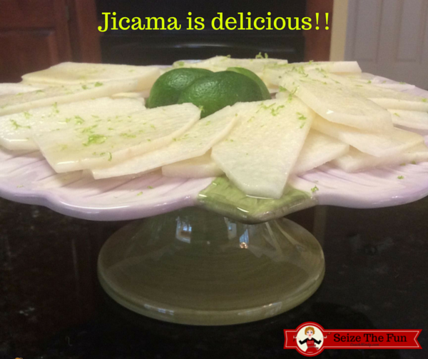 Jicama is delicious!!